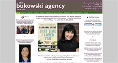 Desktop Screenshot of bukowskiagency.com